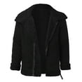 thumbnail image 5 of Vedolay Men's and Big Men's Long Sleeve Button Down Blazer Jacket Wear Coat Clothes Black,3XL, 5 of 5