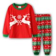 thumbnail image 1 of Conjunto de pijamas navideños para niños, ropa de Mickey, ropa de dormir para niños, Pijamas de dibujos animados de algodón para bebés, pijamas de invierno y otoño 130 7T Gao Jinjia LED, 1 of 2