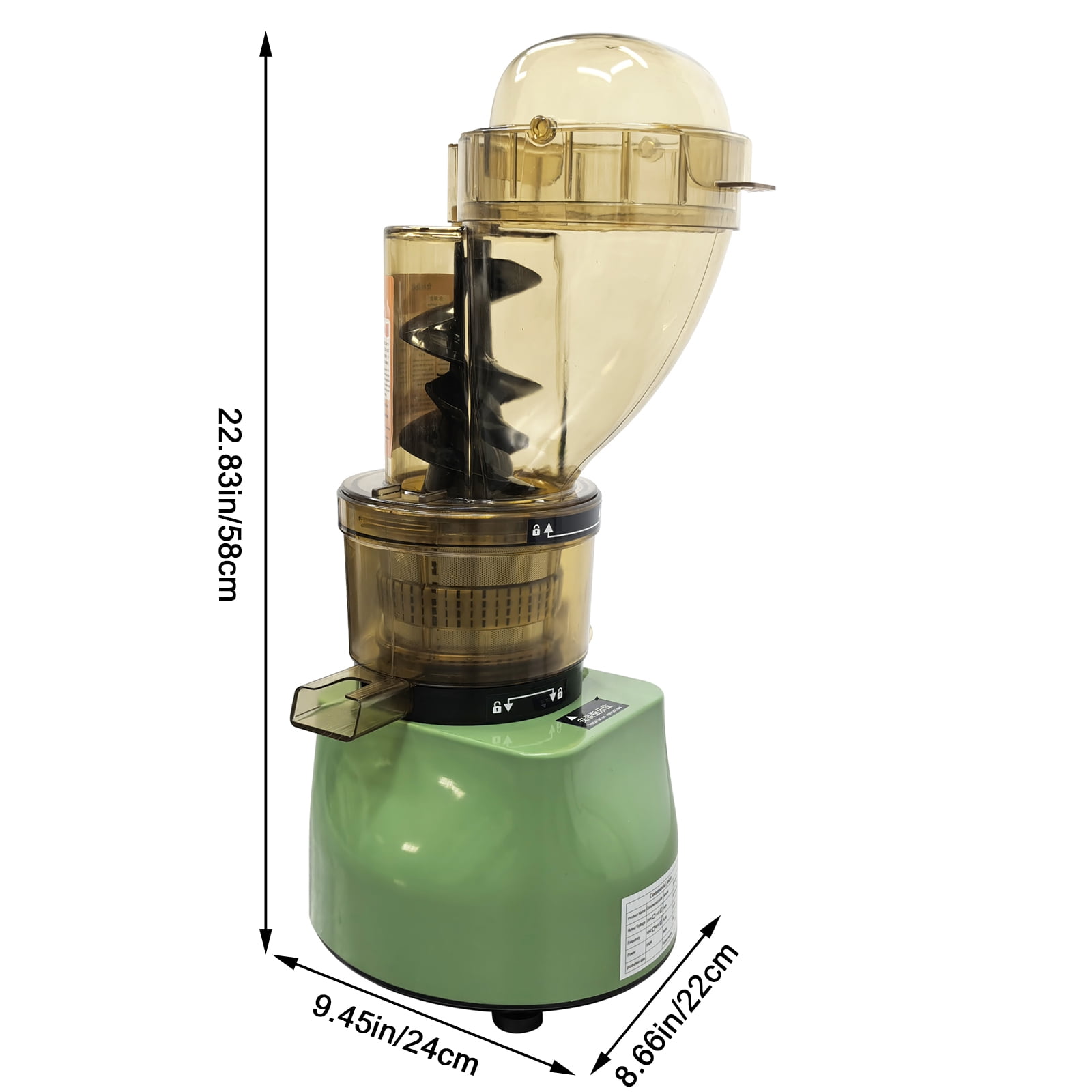 Ginger Carrot Fruit Vegetable Juice Extractor Machine Commercial 110V