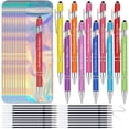 thumbnail image 2 of 10 Set Inspiration Stylus Pens Bulk Including 10 Ballpoint Pens 20 Black Refills10 Pen Bags Funny Sarcastic Ballpoint Pens for Office Teacher Nurse Touch Screen Stylus Pen Encouraging, 2 of 9