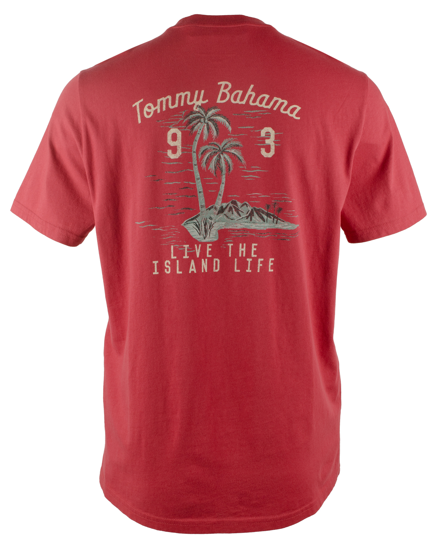 Tommy Bahama Tommy Bahama Men's Live The Palm Life Logo TShirtSRM