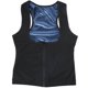 thumbnail image 3 of Chaleco de sauna con calefacción, camiseta sin mangas transpirable, entrenador de cintura con cremallera, corsé deportivo para mujer 2XL/3XL, 3 of 15