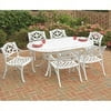 Home Styles Biscayne 7-Piece Dining Set, White