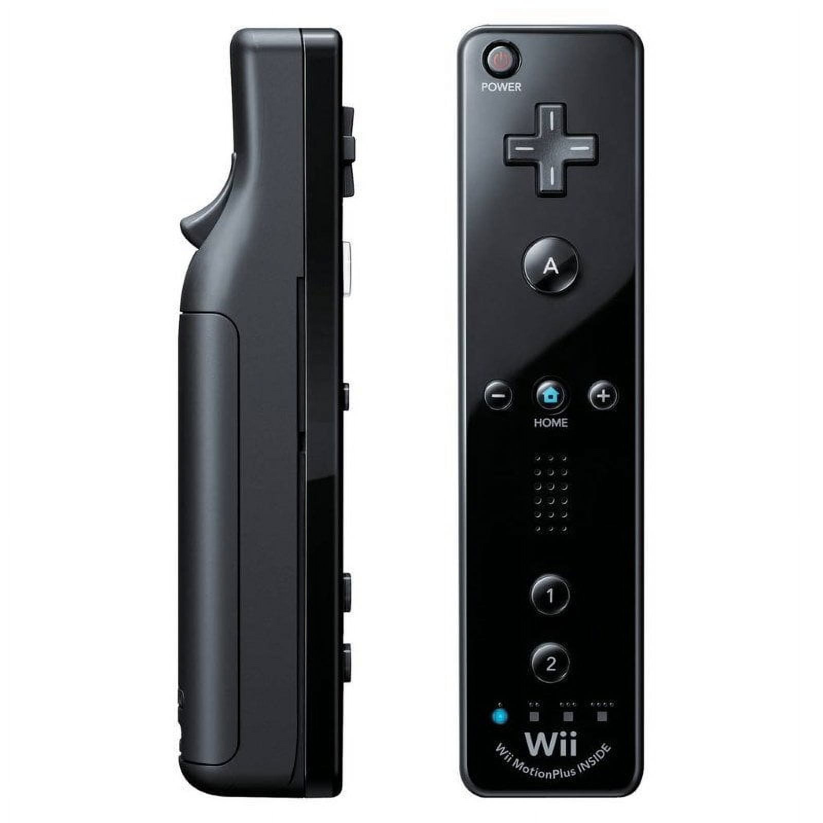 Nintendo Wii Wireless Remote, Black, OEM, Compatible with