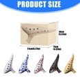 thumbnail image 5 of Zeiwohndc Premium Ceramic 12 Hole Ocarina Portable for Music Enthusiasts and Students, 5 of 18