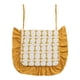 thumbnail image 4 of Cojín de asiento para patio al aire libre, estilo japonés, cómodo, portátil, suave, tatami Amarillo, 4 of 9