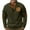 Army Green, variant on Mens Sweatshirt Male Fashion Casual Relaxed Comfortable Long Sleeve Hoodie Sweatshirt Mens Hoodies Pullover Navy L
