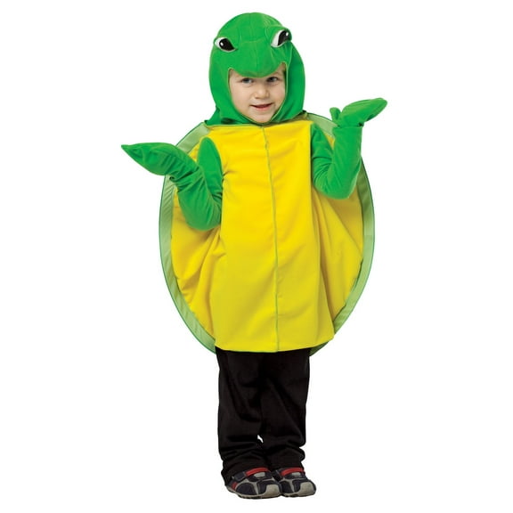 Rasta Imposta Turtle Boy's Halloween Fancy-Dress Costume for Child, Toddler 3T-4T