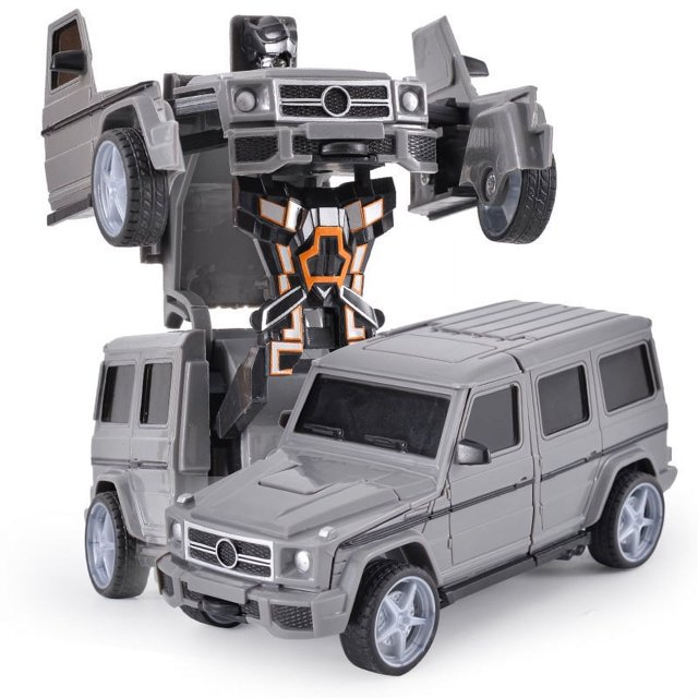 Juguete de deformación para niños, coche de inercia, impacto, deformación con un solo clic, rompecabezas para niños, deformación por colisión, coche para hombre