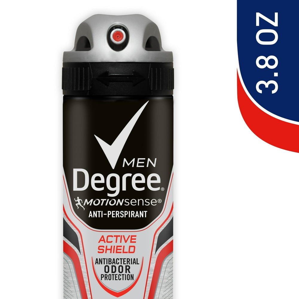 Degree Men Active Shield Antiperspirant Deodorant Dry Spray, 3.8 oz