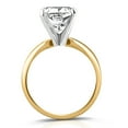 thumbnail image 3 of Pompeii Certified 1 - 5 Ct Cushion Solitaire Diamond Engagement Ring 14k Gold Lab Grown, 3 of 5
