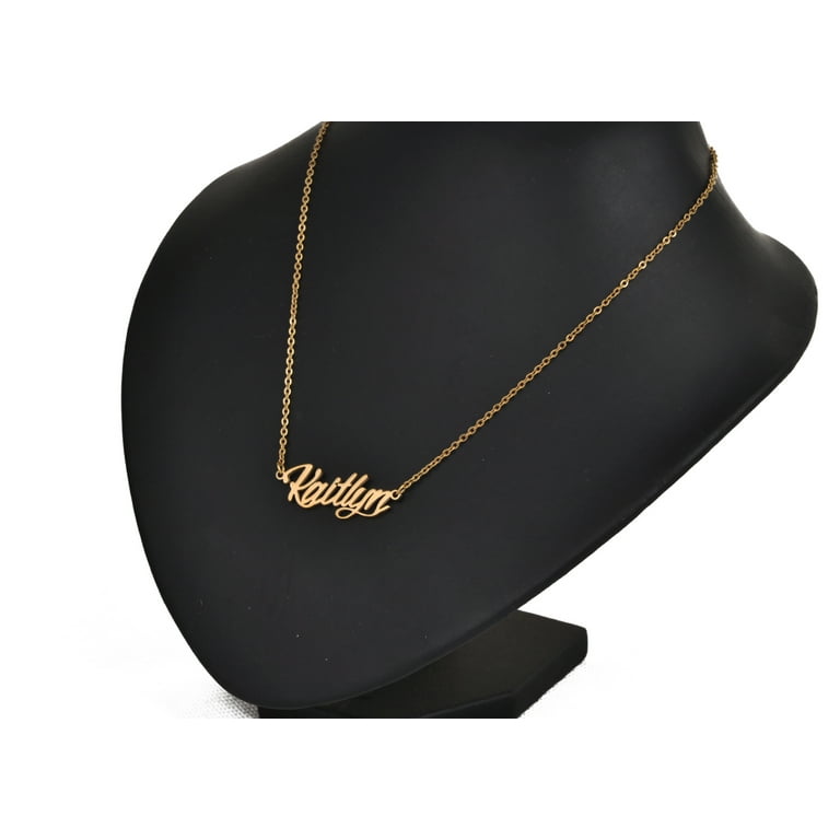 18K Solid Gold Name Necklace