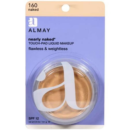 Almay Nearly Naked Touch Pad Makeup, 160 Naked, 0.5 Fl. Oz.