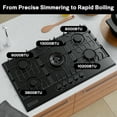 thumbnail image 3 of Empava 36 in. Gas Stove Cooktop 5 Italy Sabaf Sealed Burners NG/LPG Convertible in Black Tempered Glass, 3 of 13