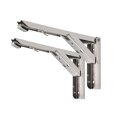 thumbnail image 3 of Toystoory 2 uds soportes de estante plegables de acero inoxidable de alta resistencia soporte de estante plegable para de trabajo ahorro de espacio Conjuntos de muebles de dormitorio No.1 Toystoory HA024806-01, 3 of 6