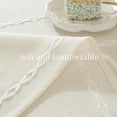 thumbnail image 4 of Table Cloth Rectangle Table  Farmhouse Tablecloth Cotton Linen Tablecloth for Thanksgiving  Halloween Table Cloth  Kitchen  Party  Picnic Outdoor, 4 of 7