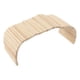 thumbnail image 3 of Puente de madera flexible y seguro para mascotas, túnel de escalada para conejos, cobayas y hámsteres (15 x 60 cm), 3 of 14