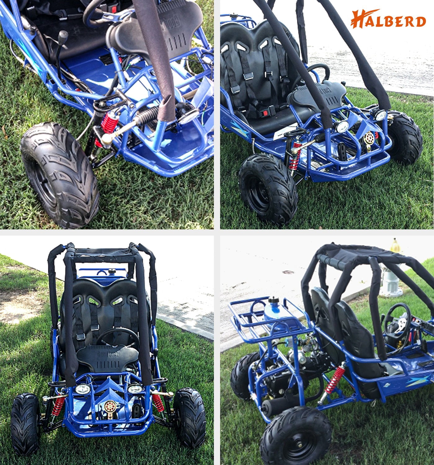 HALBERD 19x7-8 19x7x8 Sport ATV Tires  4PR Mini Bike UTV Off-Road Tire Tubeless All-Terrain Mud Sand Trial Tire