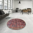 thumbnail image 3 of Ahgly Company Indoor Rectangle Traditional Pink Persian Area Rugs, 2' x 5', 3 of 6