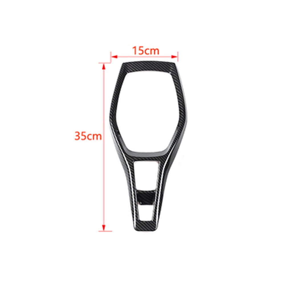 CheroCar Gear Shift Panel Cover Sticker Interior Trim for Chevrolet Camaro 2017-2022,Black