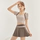 thumbnail image 1 of Ropa de yoga de verano Heldig mujer tops deportivos mangas cortas ajustadas, 1 of 4
