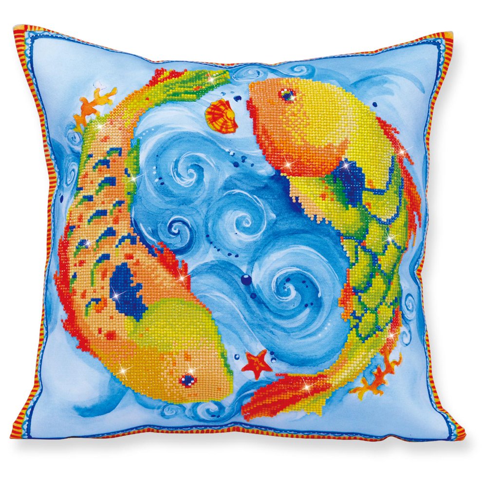 Diamond Dotz Dancing Fish Advanced Pillow Kit