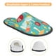 thumbnail image 3 of Fotbe Mushrooms Pantuflas Peludas para Mujer con Estampado, Zapatillas de Peluche, Zapatos de Invierno para Casa, Uso Interior y Exterior-Large, 3 of 8