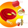 thumbnail image 2 of Barrière de Sécurité pour la Fouille Rouge 78,7 Pouces, 2 of 8