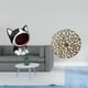 thumbnail image 2 of Estatua de gato, estatua de gato, cuenco para llaves, decoración de pared de metal, escultura colgante de pared, disco decorativo, resina, diseño de h, 2 of 8