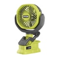 thumbnail image 4 of RYOBI 18V ONE+ 3-Tool Combo Kit – Cordless Inflator/Deflator, 4" Clamp Fan & Bluetooth Speaker (Tool-Only, Battery & Charger Not Included), 4 of 9