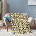 thumbnail image 4 of XMXT Flannel Warm Throw Blanket, Beautiful Evil Eyes Bedroom Decor Blankets for Bed Couch Living Room, 50 x 70 inches, 4 of 9