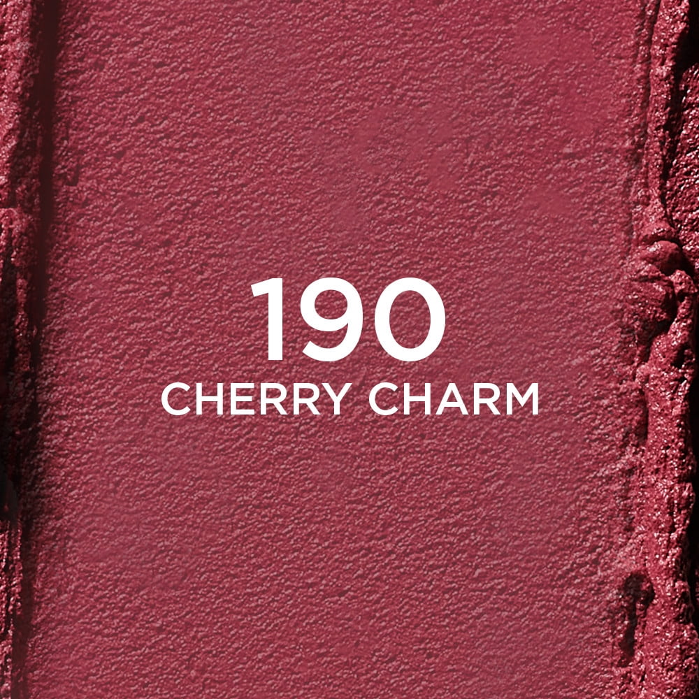 L'Oreal Paris Colour Riche Blurred Matte Lipstick , Cherry Charm 190, 0.13 oz