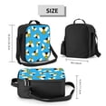 thumbnail image 2 of Lsque Flying Bees Lunch Bag Lunch Box for Women Men Reusable Insulated Lunch Tote Bag,Leakproof Thermal Cooler Sack Food Handbags Case High Capacity, 2 of 9