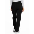 thumbnail image 2 of Motion By Barco MOP002 Women's Three Pocket Cargo Rib Waist Scrub Pant Black XS, 2 of 2