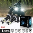 thumbnail image 1 of For ARCTIC CAT 400 500 650 700 High Low Beam Headlight LED Light Bulbs White, 1 of 5