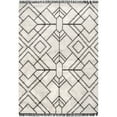 thumbnail image 2 of nuLOOM Rubena Soft Shag Diamond Trellis Fringe Area Rug, 7' 10" x 10', Beige, 2 of 2
