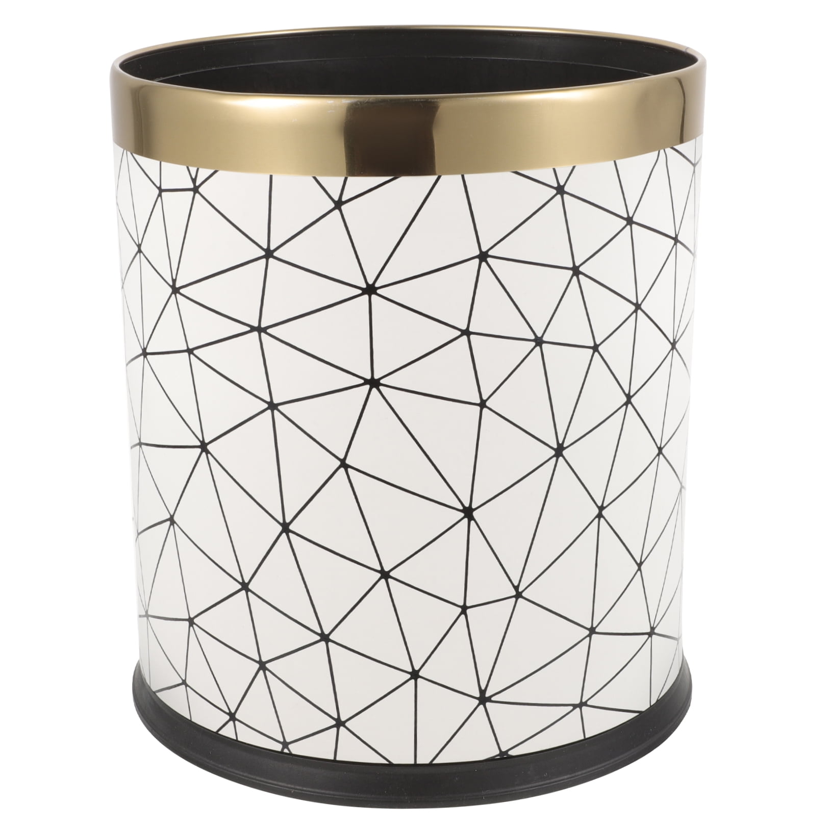unbranded  Garbage Can Recycle Trash with Lid Waste Basket Cans Bin Bins Office