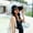 Black, variant on New Fashion Wide Brim Sun Visor Hats Crochet Picnic Beach UV Protection Scallop Cap for Outdoor Summer Women Hat Caps