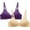 Multi-color, variant on Bra and Underwear Set Women Back-Smoothing Bra Feature V-Neck Push-up Bra Style W-222 Red M