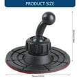 thumbnail image 2 of 17mm Universal Ball Joint Phone Mount With Adhesive Base Ball Head Adapter Socket Arm Mounting Connector, 2 of 9