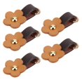 thumbnail image 4 of Haofy Zipper Puller Head,5Pcs Zipper Puller Heads Split Leather Flower Shape DIY Clothes Sewing Accessories,Zipper Slider, 4 of 8