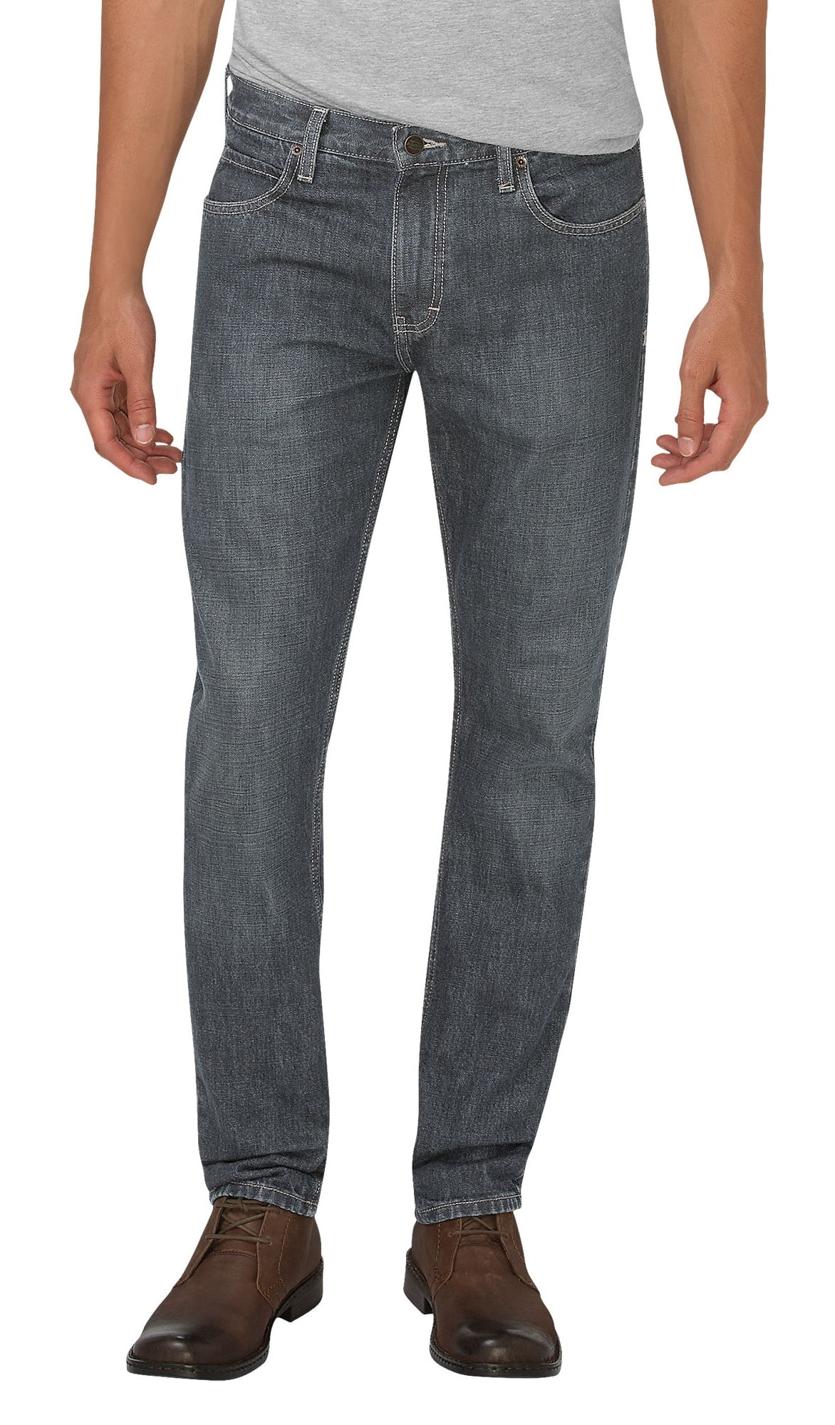 slim taper 5-pocket jean, heritage gray 