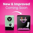 thumbnail image 2 of Maxi Pads U de Kotex Clean & Secure, gran capacidad de absorción, 22 quilates, 2 of 9