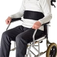 thumbnail image 3 of Ceinture de Fauteuil Roulant, Ceinture de Fauteuil Roulant Réglable, Harnais de Fixation pour Fauteuil Roulant, Sangle de Protection Médicale, Harnais de Sécurité pour Soins des Patients, Sangle de Taille pour Patient Âgé, 3 of 7