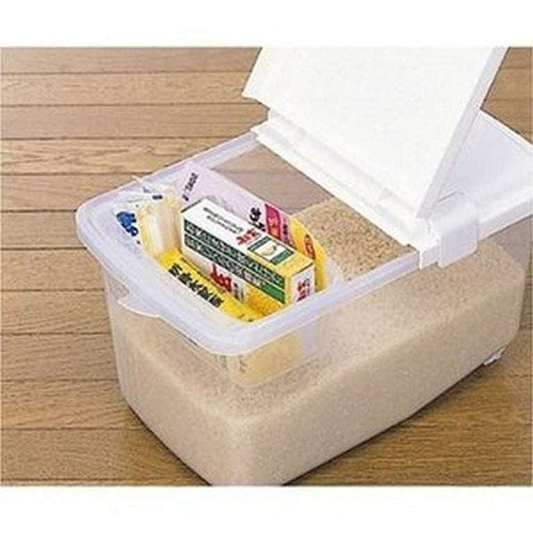ASVEL Polypropylene Sealed Rice Storage Container - Globalkitchen Japan