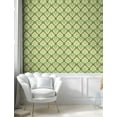 thumbnail image 5 of Ambesonne Victorian Peel & Stick Wallpaper for Home, Floral Damask Baroque, 13"x72", Green Mint, 5 of 6
