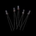 thumbnail image 2 of 50Pcs 3mm 12V Edison Miniature Neon Indicator Lamp Incandescent Lightbulb, 2 of 7
