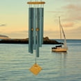 thumbnail image 3 of Woodstock Wind Chimes Encore® Collection, Chimes of Earth, 37'' Verdigris Wind Chime DCV37, 3 of 8