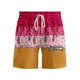 thumbnail image 2 of WILLBEST Pantalones Cortos Deportivos Holgados y Modernos para Hombre, Estilo Europeo, de Color Sólido, Transpirables, de Secado Rápido, 2 of 3