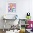 thumbnail image 2 of Moon Rainbow in Clouds White Framed Print Under Glass, design by Jesse Keith, 2 of 10